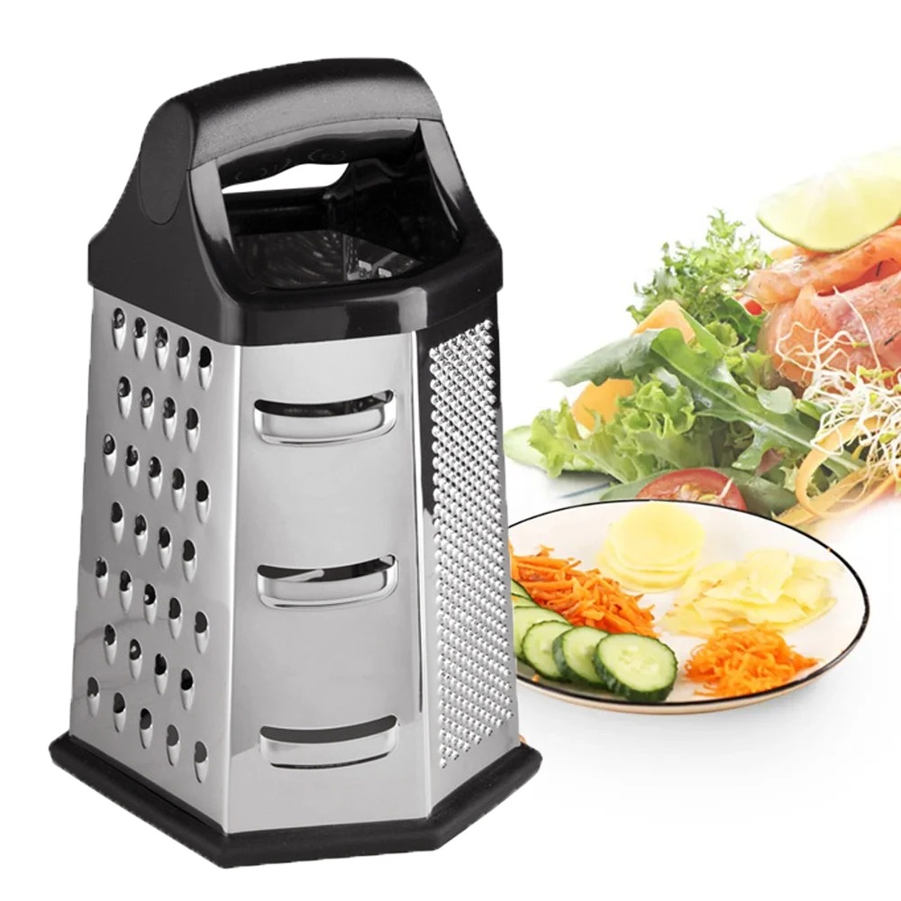 Cheese Grater Box - Çok Fonksiyonlu Sebze Kutusu Rendeleyici Paslanmaz
