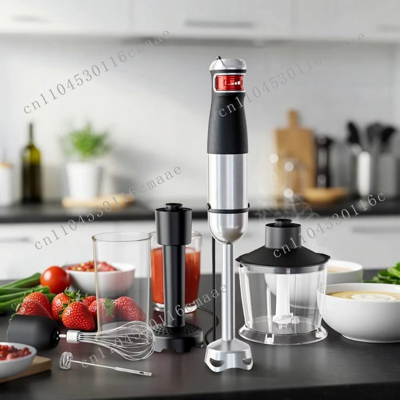 Immersion Blender Stick - 6'sı 1 arada 1200W Güçlü El