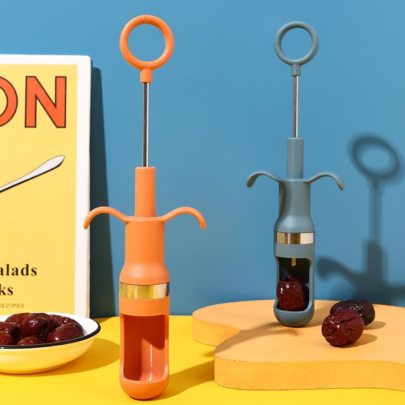 Cherry Pitter Tool - Kaymaz Saplı Kiraz ve Kırmızı Hurma