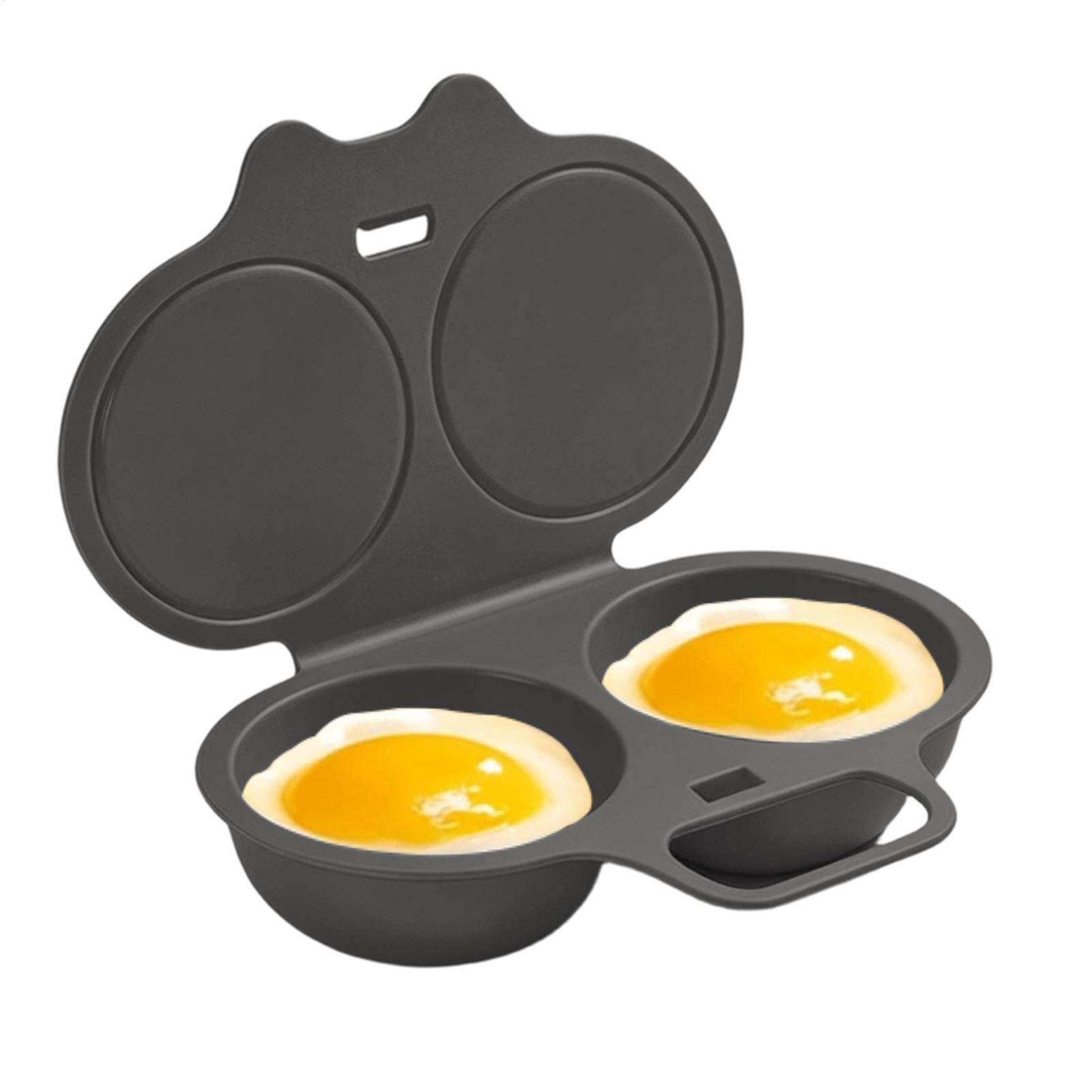 Kitchen Gadgets Men - Gıda Sınıfı Plastik Mikrodalga Yumurta Pişirici,