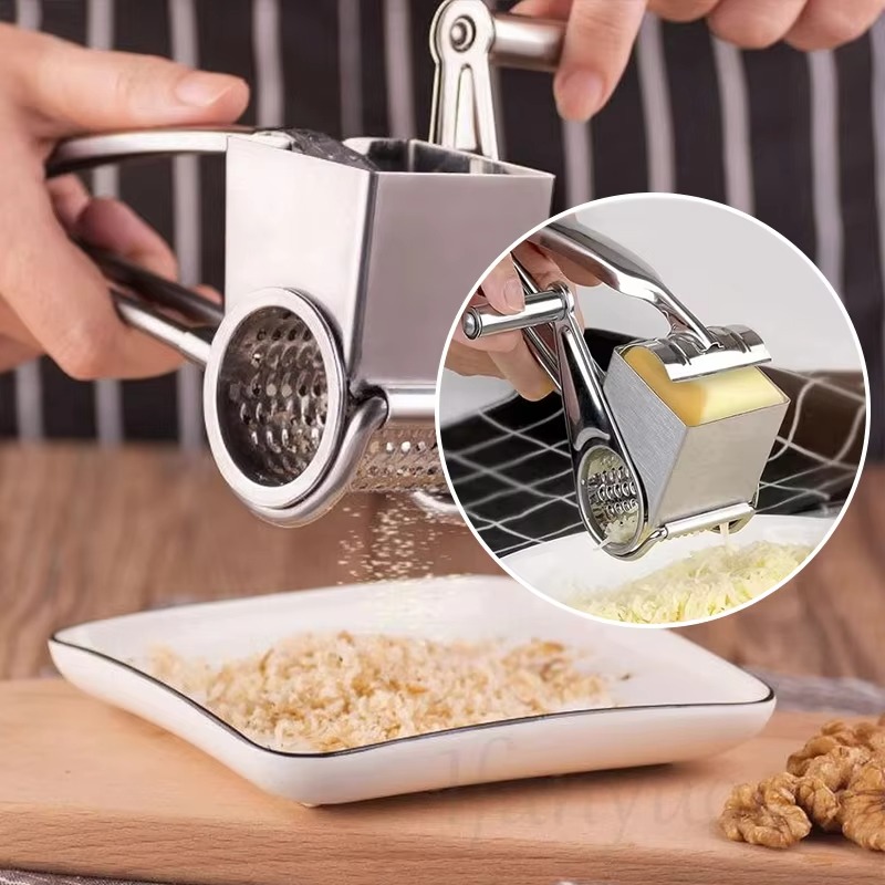 Cheese Grater Box - Paslanmaz Çelik Peynir Dilimleyici Rendesi 1