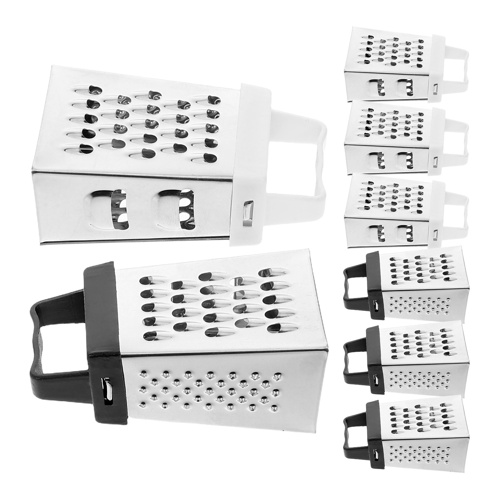 Cheese Grater Box - Mini Peynir Rendesi Seti, 8 Parçalı,
