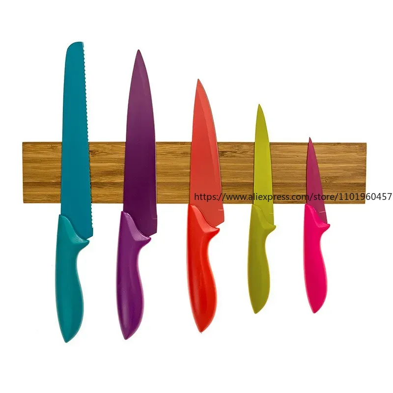 Magnetic Knife Strip - Leeseph Güçlü Duvara Montaj Manyetik Bıçak