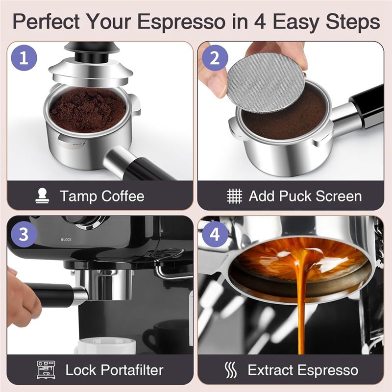 AS94-54Mm, Puck Filtreli, Taba - Breville Espresso Barista Express incelemesi ve fiyatı