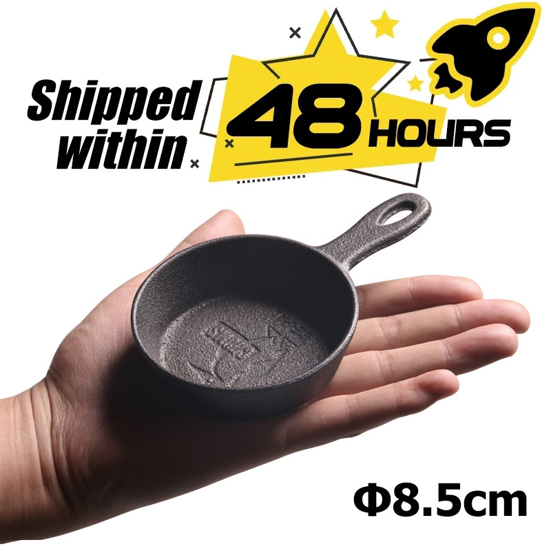 8.5CM dökme demir tava, yapışm - Cast Iron Skillet incelemesi ve fiyatı