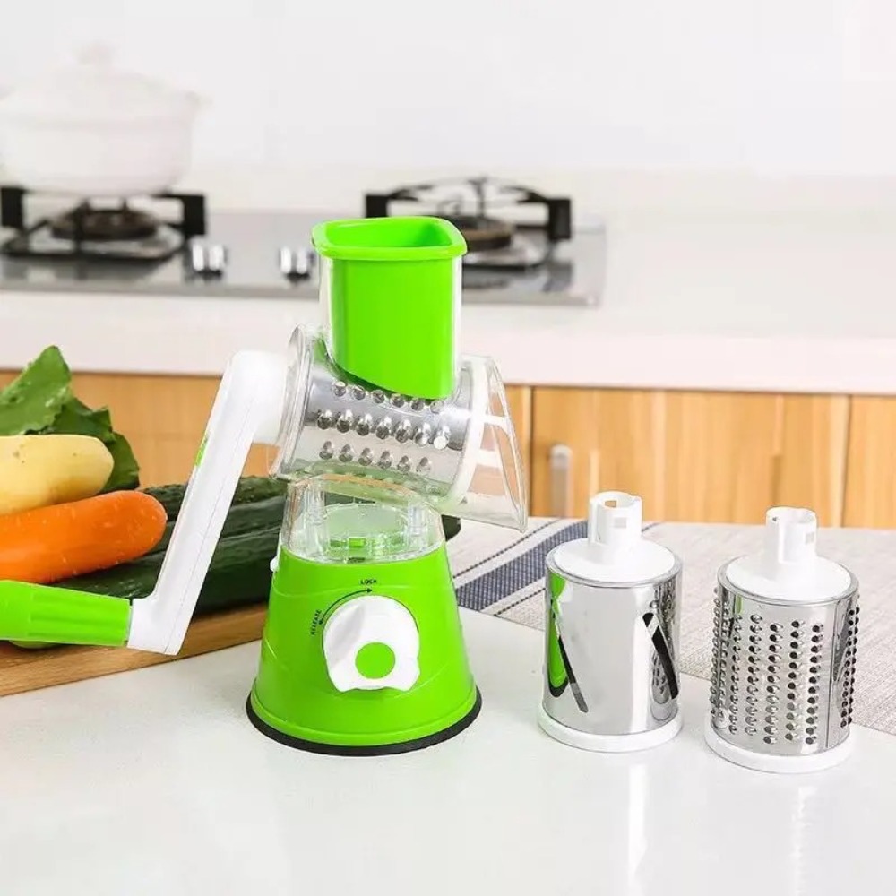 3-in-1 döner yiyecek dilimleyi - Cheese Grater Box incelemesi ve fiyatı