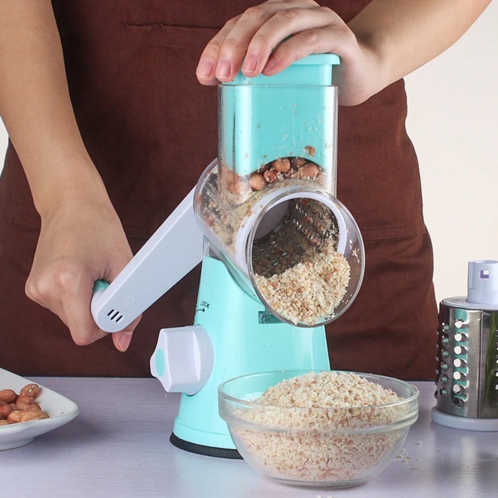 3-in-1 döner yiyecek dilimleyi - Cheese Grater Box incelemesi ve fiyatı
