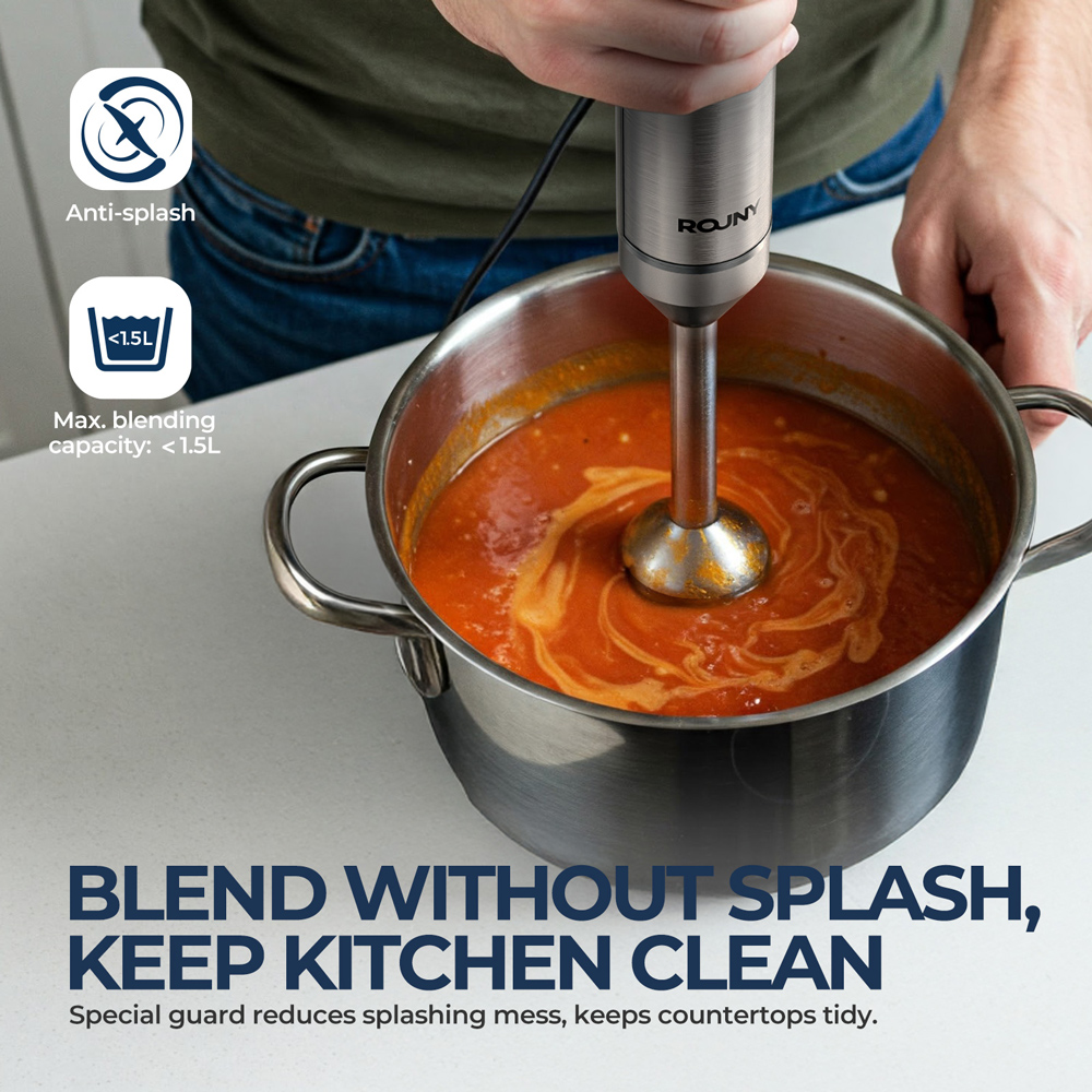 El Tipi Blender Güçlü 4'ü 1 Ar - Immersion Blender Stick incelemesi ve fiyatı