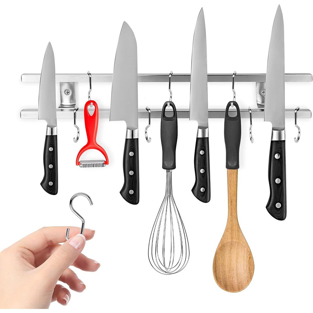 16 İnç Paslanmaz Çelik Metal M - Magnetic Knife Strip incelemesi ve fiyatı