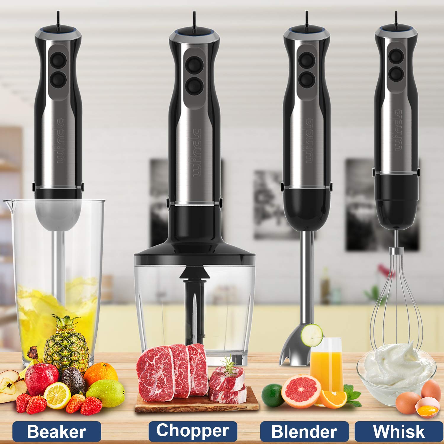 Wancle 1000W daldırma el blend - Immersion Blender Stick incelemesi ve fiyatı