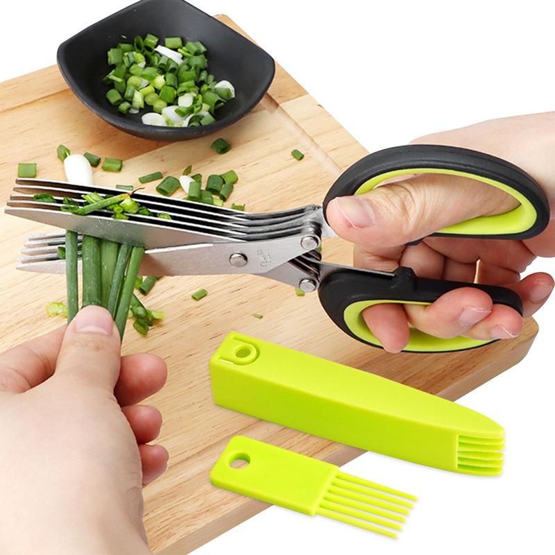 Çok Katmanlı Makas Mutfak Maka - Herb Scissors 5 Blade incelemesi ve fiyatı