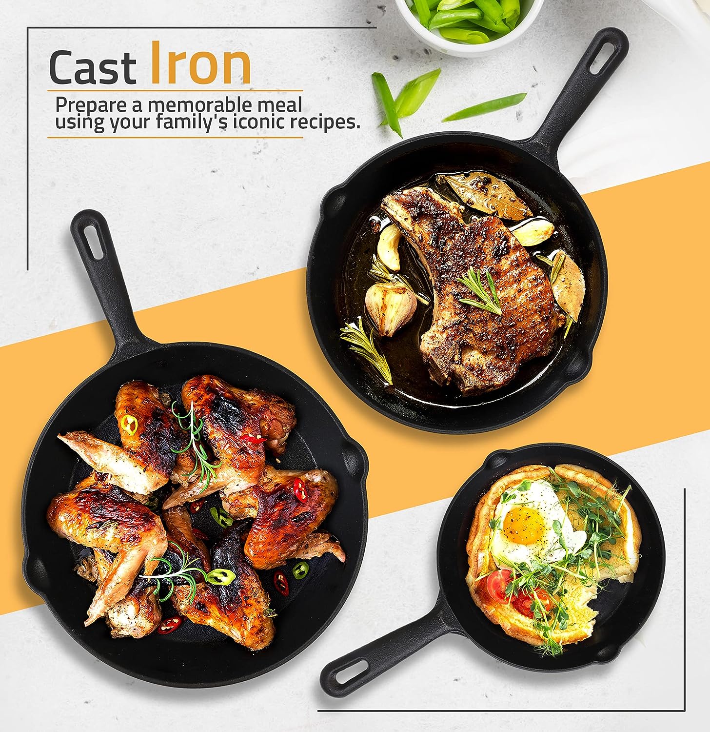 10 inç Önceden Yağlanmış Dökme - Cast Iron Skillet incelemesi ve fiyatı