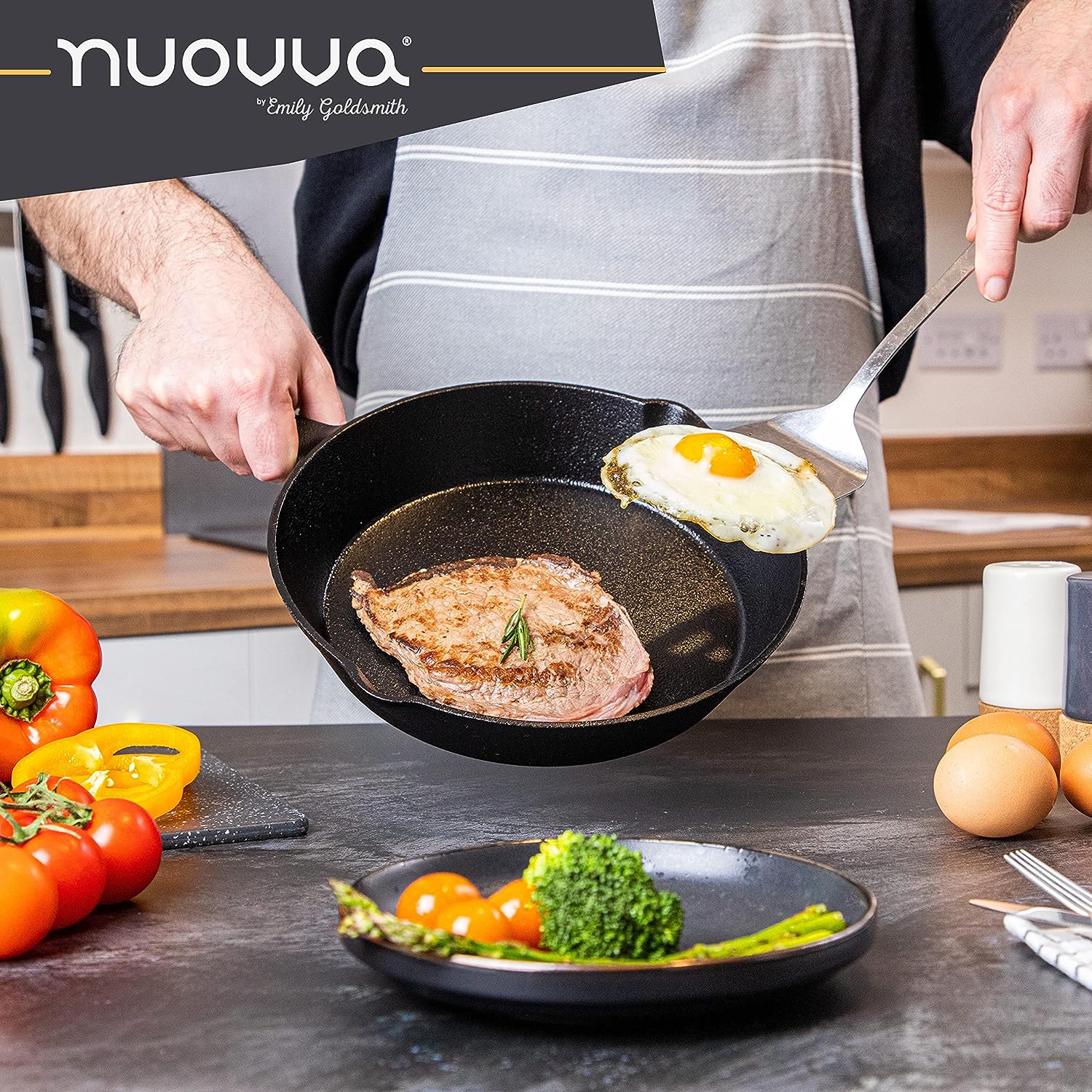 10 inç Önceden Yağlanmış Dökme - Cast Iron Skillet incelemesi ve fiyatı