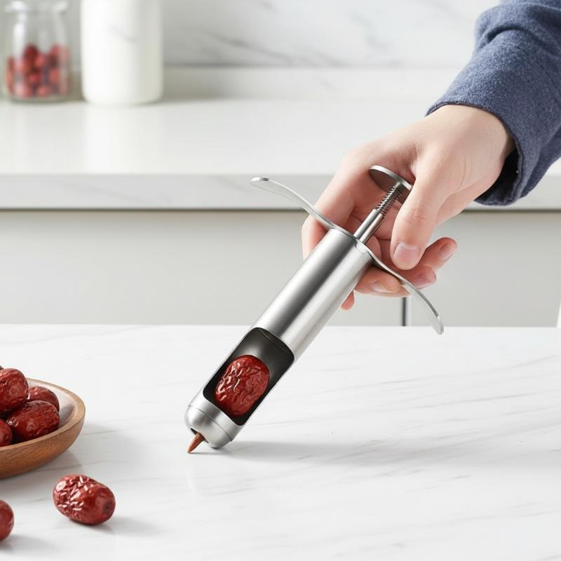 1 adet kiraz zeytin çekirdeği  - Cherry Pitter Tool incelemesi ve fiyatı