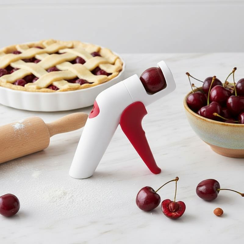 Kiraz Kırmızı Hurma ve Alıç Çe - Cherry Pitter Tool incelemesi ve fiyatı