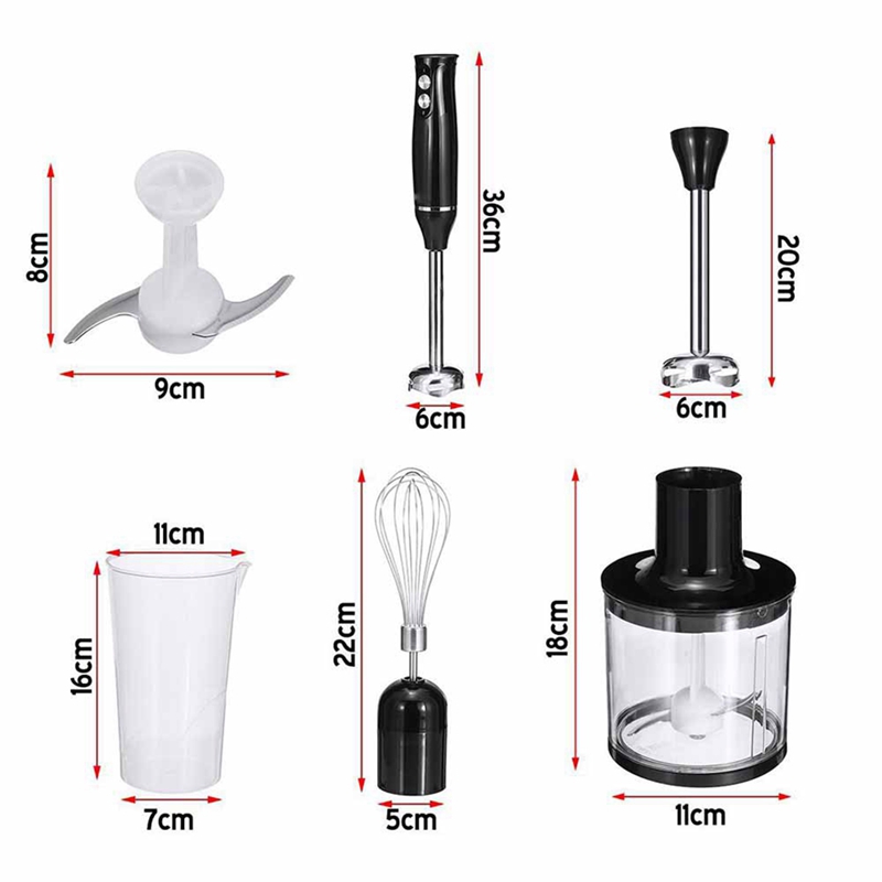 4'ü 1 Arada Yüksek Güçlü Daldı - Immersion Blender Stick incelemesi ve fiyatı