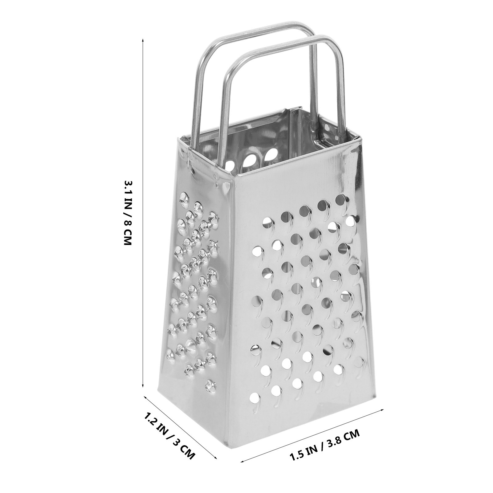 2 Adet Küçük Paslanmaz Çelik 4 - Cheese Grater Box incelemesi ve fiyatı