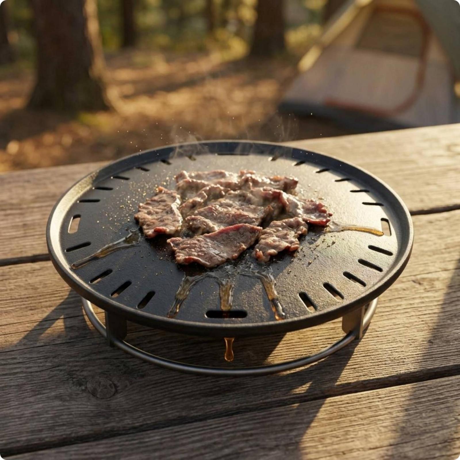 Ağır Dökme Demir Oval Izgara T - Cast Iron Skillet incelemesi ve fiyatı