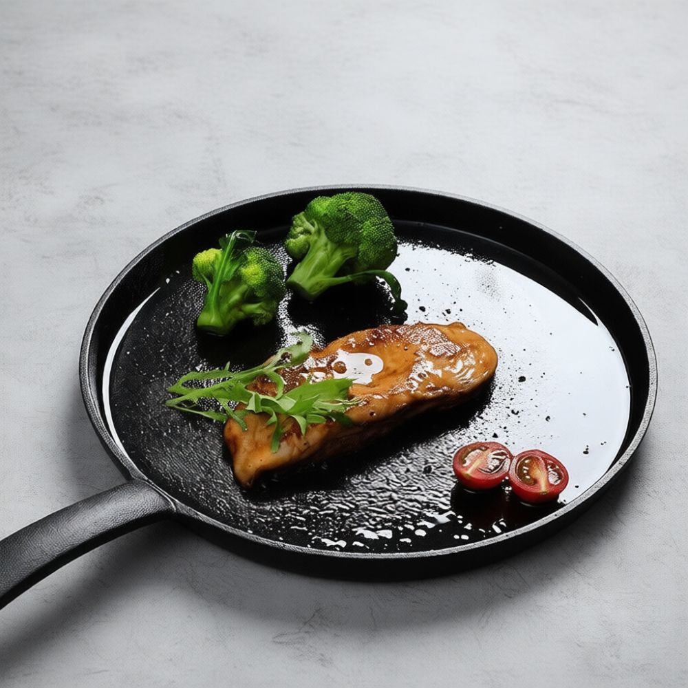 Dökme Demir Tava, Düz Tabanlı, - Cast Iron Skillet incelemesi ve fiyatı